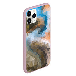 Чехол iPhone 11 Pro матовый Spirit pattern, цвет: 3D-розовый — фото 2