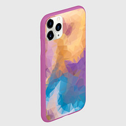 Чехол iPhone 11 Pro матовый Abstract fantasy, цвет: 3D-фиолетовый — фото 2