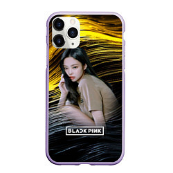 Чехол iPhone 11 Pro матовый Blackpink Jennie, цвет: 3D-светло-сиреневый