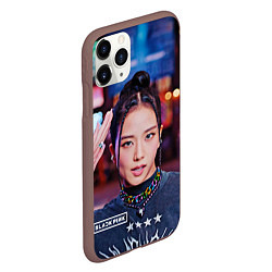 Чехол iPhone 11 Pro матовый Jisoo blackpink, цвет: 3D-коричневый — фото 2