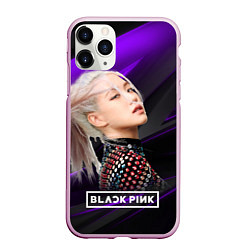 Чехол iPhone 11 Pro матовый Blackpink solo