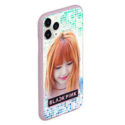 Чехол iPhone 11 Pro матовый Lisa Blackpink, цвет: 3D-розовый — фото 2