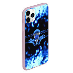 Чехол iPhone 11 Pro матовый ВДВ сила, цвет: 3D-розовый — фото 2
