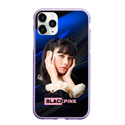 Чехол iPhone 11 Pro матовый Blackpink Lisa, цвет: 3D-светло-сиреневый