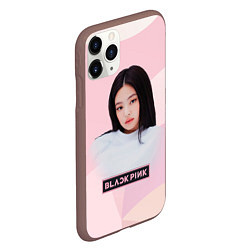 Чехол iPhone 11 Pro матовый Jennie Kim Blackpink, цвет: 3D-коричневый — фото 2