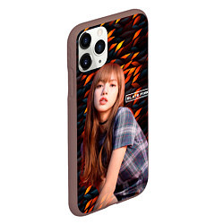 Чехол iPhone 11 Pro матовый Rose Blackpink, цвет: 3D-коричневый — фото 2