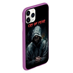 Чехол iPhone 11 Pro матовый Cry of Fear - Simon, цвет: 3D-фиолетовый — фото 2