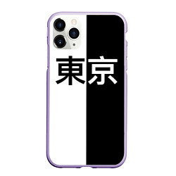 Чехол iPhone 11 Pro матовый Tokyo - Иероглифы