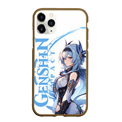 Чехол iPhone 11 Pro матовый Genshin impact - Эола