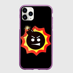 Чехол iPhone 11 Pro матовый Serious Sam logo