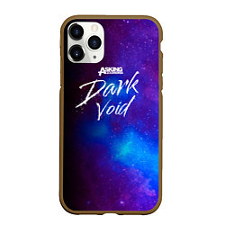 Чехол iPhone 11 Pro матовый Asking Alexandria Dark Void, цвет: 3D-коричневый