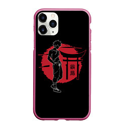 Чехол iPhone 11 Pro матовый Муген - Samurai Champloo