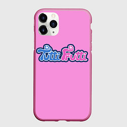 Чехол iPhone 11 Pro матовый Tutti frutti