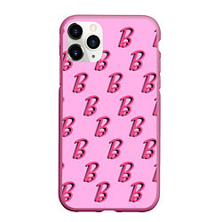 Чехол iPhone 11 Pro матовый B is for Barbie
