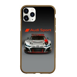 Чехол iPhone 11 Pro матовый Audi sport - racing car - extreme