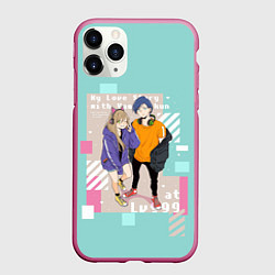 Чехол iPhone 11 Pro матовый Любовь 999 уровня к Ямаде