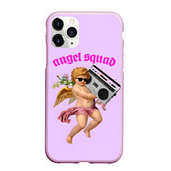 Чехол iPhone 11 Pro матовый Angel Squad