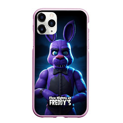 Чехол iPhone 11 Pro матовый Five Nights at Freddys Bonnie, цвет: 3D-розовый