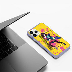 Чехол iPhone 11 Pro матовый Shizuka Mikazuki, цвет: 3D-светло-сиреневый — фото 2