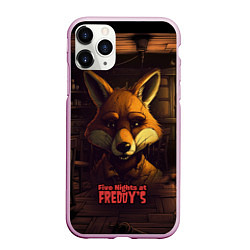 Чехол iPhone 11 Pro матовый Five Nights at Freddys Mangle, цвет: 3D-розовый