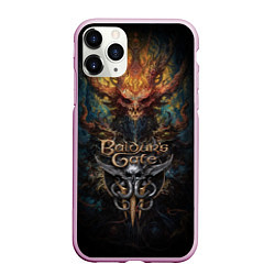 Чехол iPhone 11 Pro матовый Baldurs Gate 3 demon