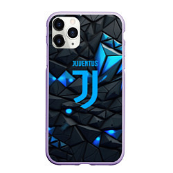 Чехол iPhone 11 Pro матовый Blue logo Juventus
