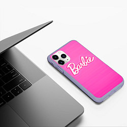 Чехол iPhone 11 Pro матовый Барби - Фильм, цвет: 3D-светло-сиреневый — фото 2