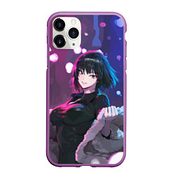 Чехол iPhone 11 Pro матовый Прекрасная Фубуки - One Punch Man