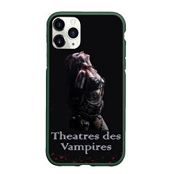 Чехол iPhone 11 Pro матовый Theatres des Vampires Sonya Scarlet, цвет: 3D-темно-зеленый