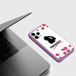 Чехол iPhone 11 Pro матовый Pharaoh - Phrequency, цвет: 3D-фиолетовый — фото 2