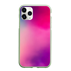 Чехол iPhone 11 Pro матовый Футболка розовая палитра