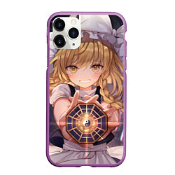 Чехол iPhone 11 Pro матовый Touhou Project Marisa Kirisame