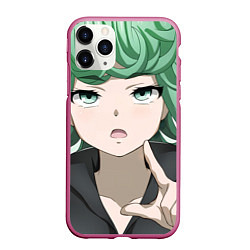 Чехол iPhone 11 Pro матовый One Punch Man Тацумаки