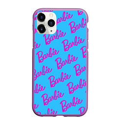 Чехол iPhone 11 Pro матовый Barbie pattern