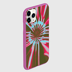 Чехол iPhone 11 Pro матовый Антисоциальность, цвет: 3D-фиолетовый — фото 2