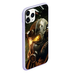 Чехол iPhone 11 Pro матовый Fallout photo, цвет: 3D-светло-сиреневый — фото 2