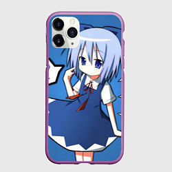 Чехол iPhone 11 Pro матовый Touhou Project Cirno Baka