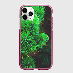 Чехол iPhone 11 Pro матовый Зелёный лес России