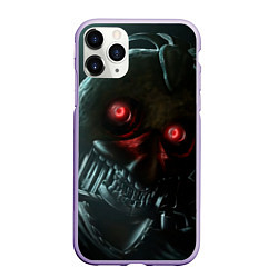 Чехол iPhone 11 Pro матовый Злобная чика, цвет: 3D-светло-сиреневый
