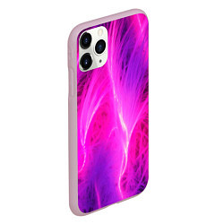 Чехол iPhone 11 Pro матовый Pink abstract texture, цвет: 3D-розовый — фото 2