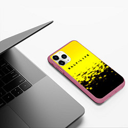 Чехол iPhone 11 Pro матовый Гордон Фримен, цвет: 3D-малиновый — фото 2