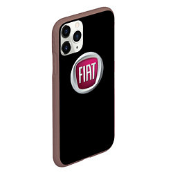 Чехол iPhone 11 Pro матовый Fiat sport pro, цвет: 3D-коричневый — фото 2