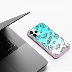 Чехол iPhone 11 Pro матовый Перезимуем, цвет: 3D-розовый — фото 2