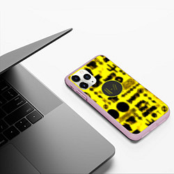 Чехол iPhone 11 Pro матовый Twenty one pilots logobombing, цвет: 3D-розовый — фото 2