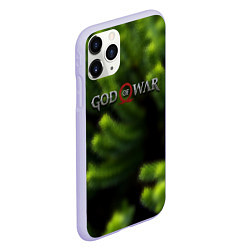 Чехол iPhone 11 Pro матовый God of war scandinavia, цвет: 3D-светло-сиреневый — фото 2