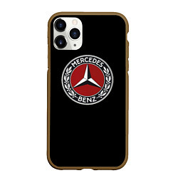 Чехол iPhone 11 Pro матовый Mercedes auto sport car