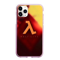 Чехол iPhone 11 Pro матовый Half life black mesa, цвет: 3D-розовый