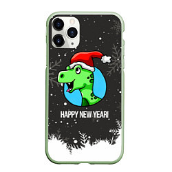 Чехол iPhone 11 Pro матовый Happy new year 2024