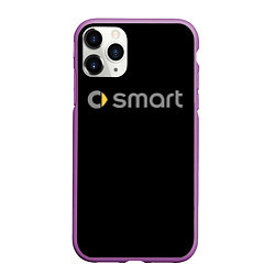 Чехол iPhone 11 Pro матовый Smart auto, цвет: 3D-фиолетовый