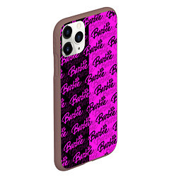 Чехол iPhone 11 Pro матовый Bardie - pattern - black, цвет: 3D-коричневый — фото 2